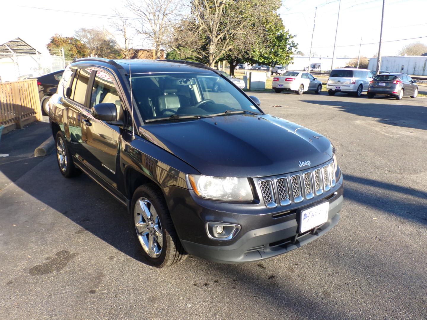 2014 Black Jeep Compass (1C4NJDCB4ED) , located at 5700 Curlew Drive, Norfolk, VA, 23502, (757) 455-6330, 36.841885, -76.209412 - Photo#4